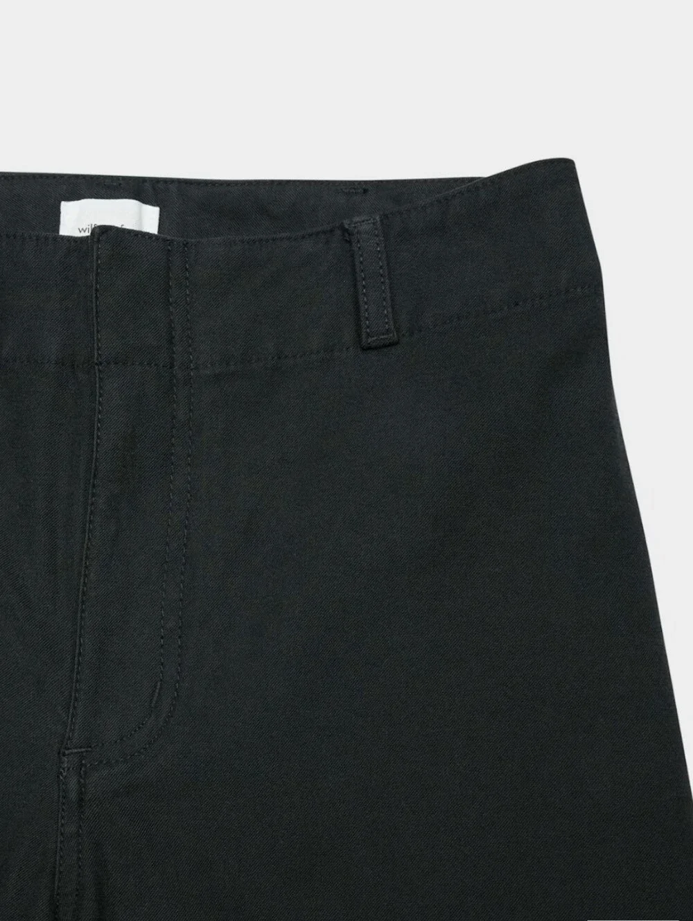 Aritzia WILFRED FREE Picture Cargo Pant Black Wide Leg Sz 0